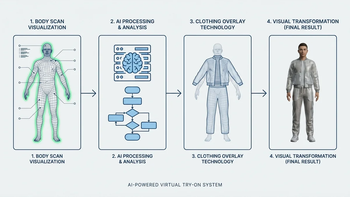 How AI Clothes Changing Works