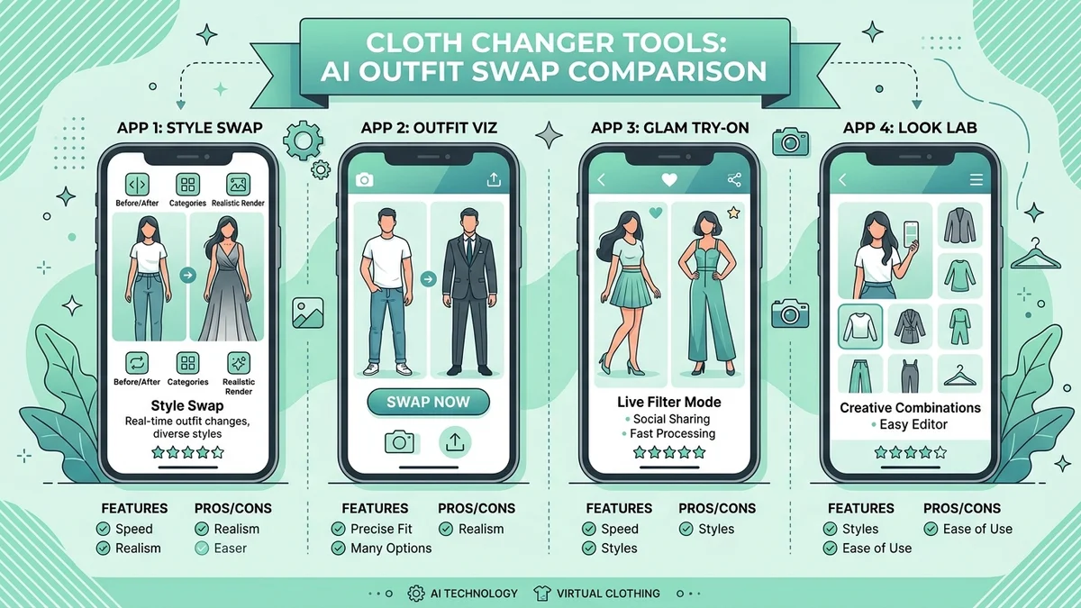 Tips for getting realistic cloth changer results with proper photo setup