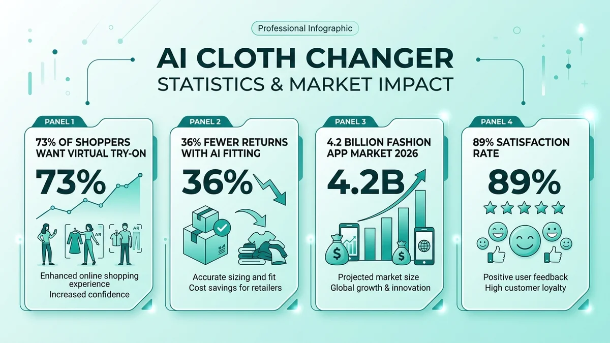 AI cloth changer market statistics and key data for 2026