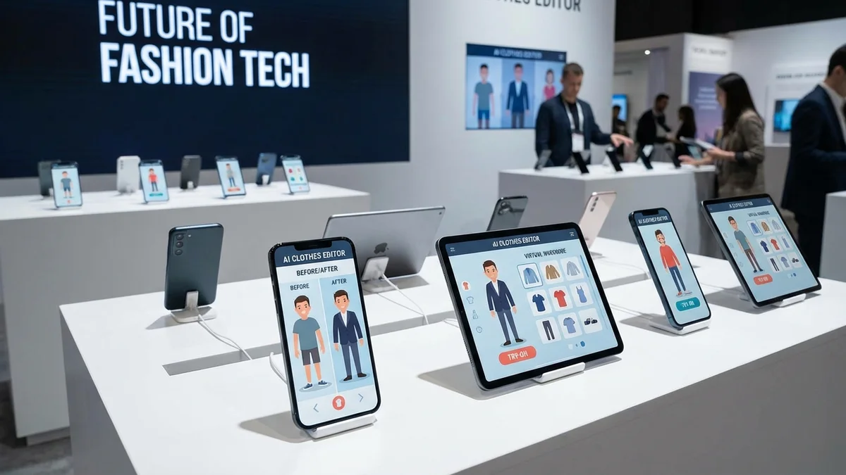 Comparison of top clothes editor apps and their interfaces