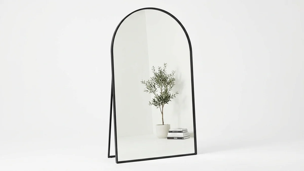 BEAUTYPEAK arch mirror for outfit and body reference photography