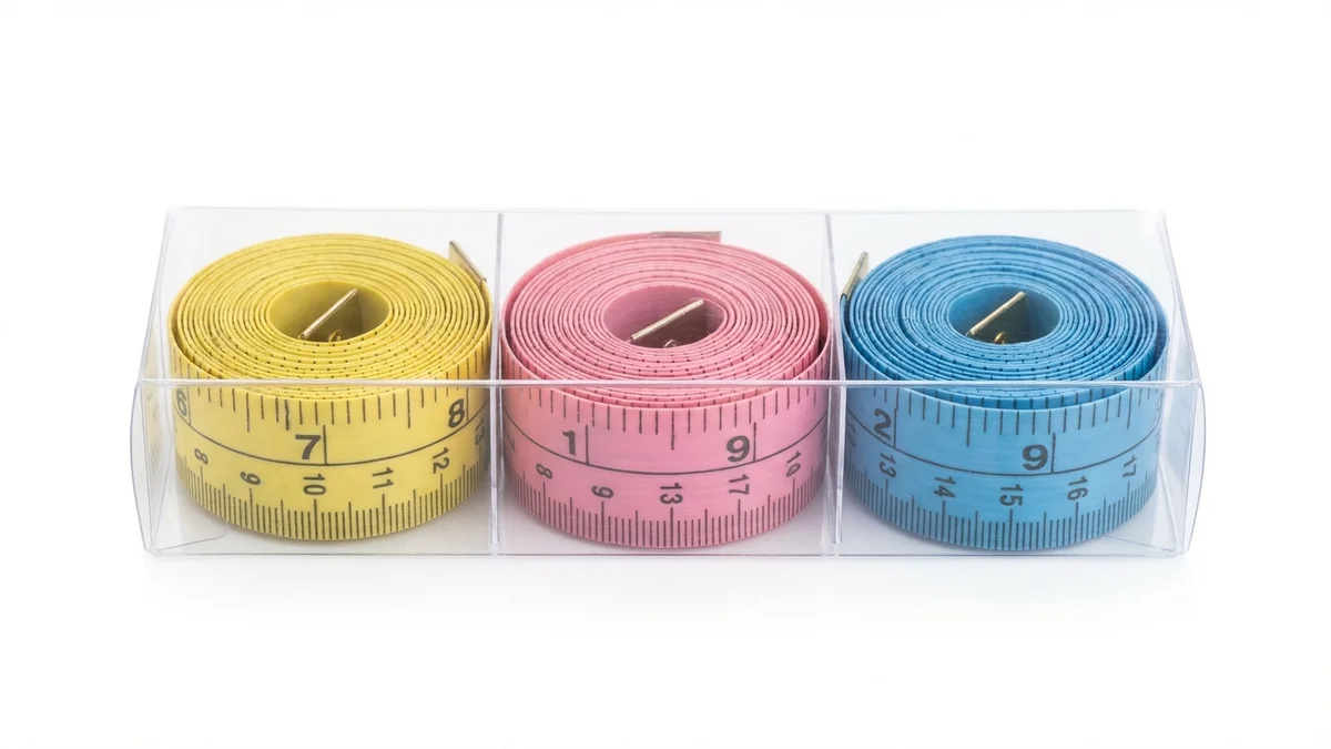Soft Tape Measure 3-Pack for tailoring