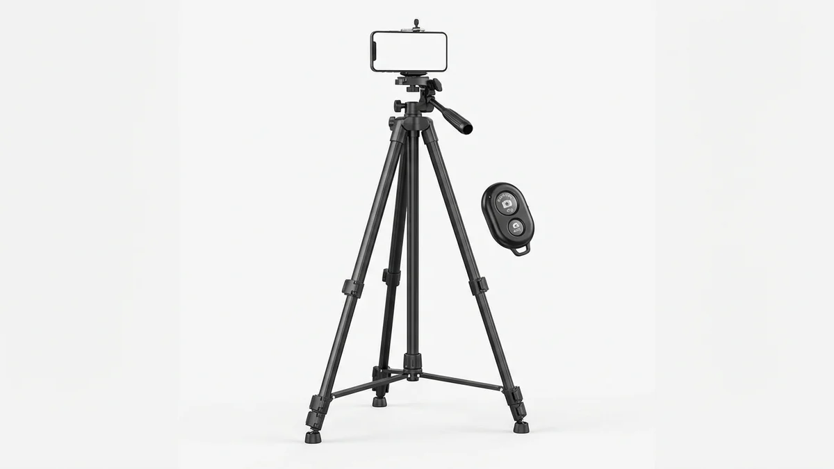 UBeesize Phone Tripod with remote for full body photos