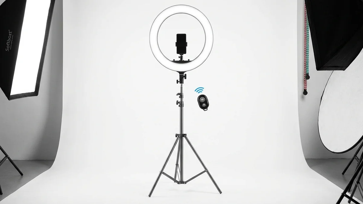 Ring Light for Clothing Photography
