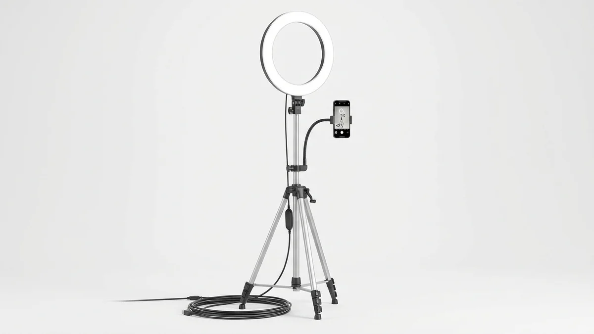 Ring Light with Phone Stand